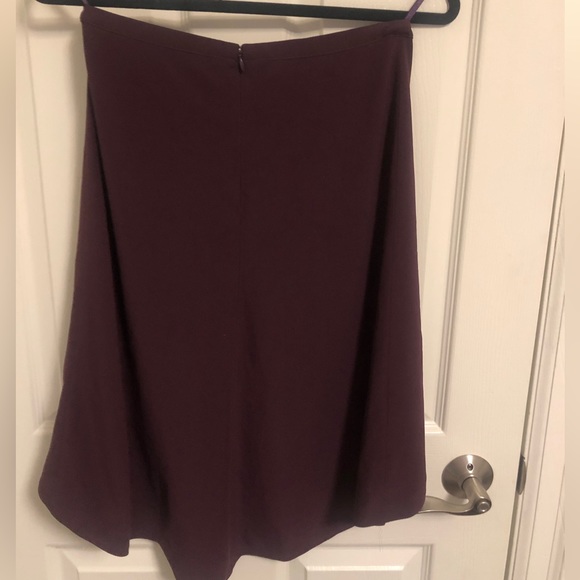 BCBG Paris purple high low skirt - Picture 2 of 3
